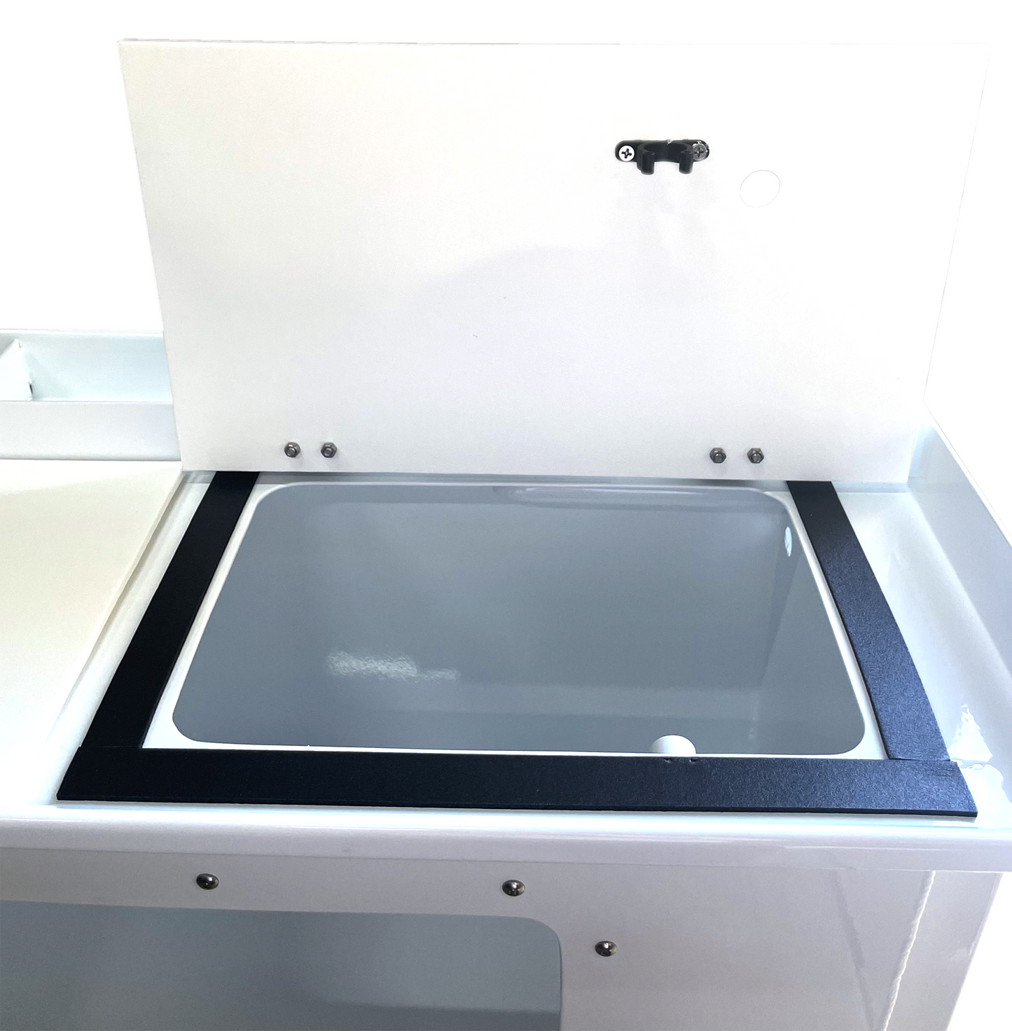 Tackle Tank with Window & Live Bait Tank Permanent Mount - TTW700PM