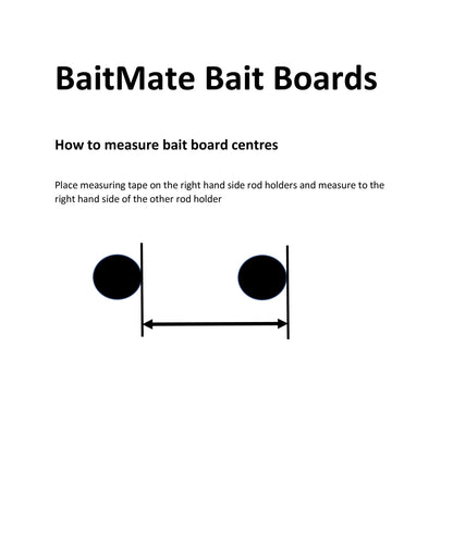 Tackle Tank Bait Board Removable Mount - TT700RM