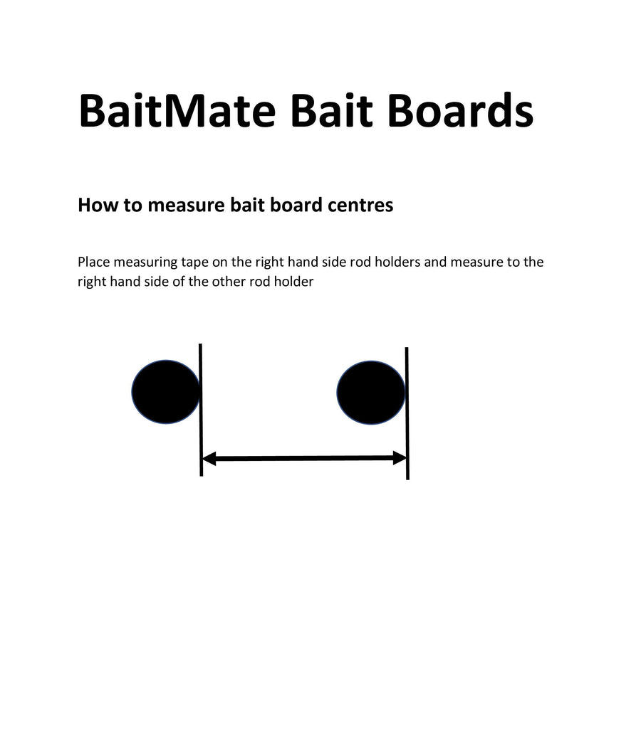 Tackle Tank Bait Board Removable Mount - TT700RM
