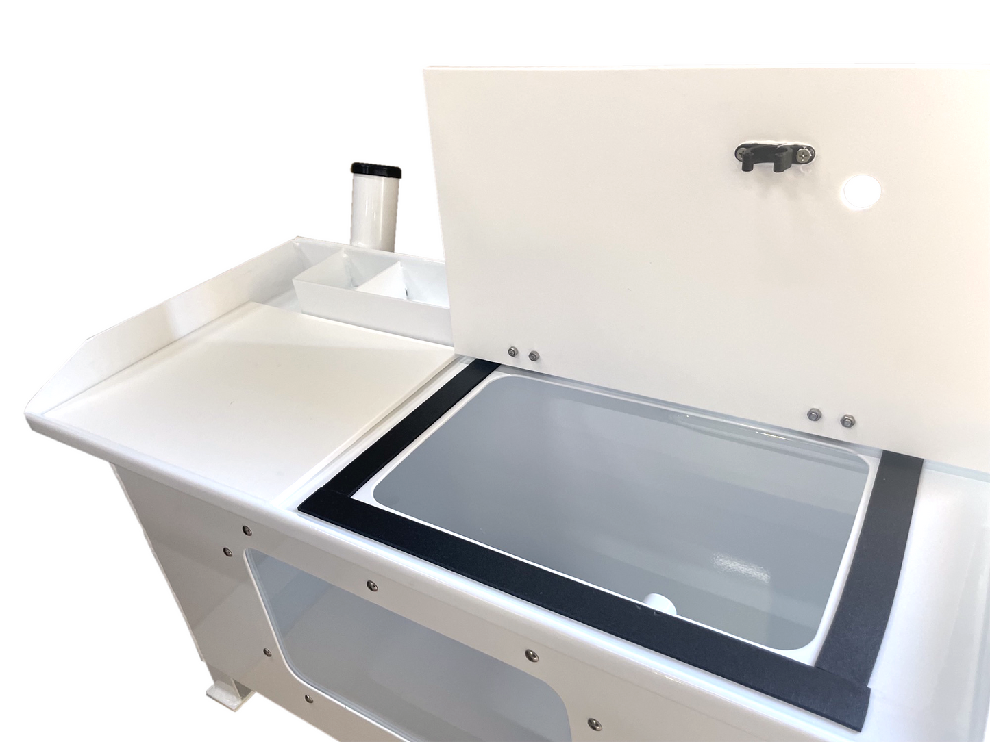Tackle Tank with Window & Live Bait Tank Permanent Mount - TTW700PM