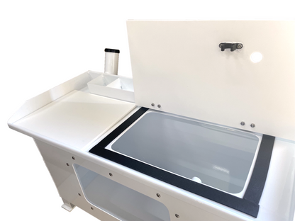 Tackle Tank with Window & Live Bait Tank Permanent Mount - TTW700PM