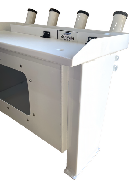 Tackle Tank with Window & Live Bait Tank Permanent Mount - TTW700PM