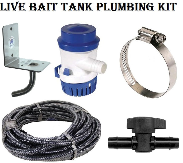 Plumbing Kit for Live Bait Tanks